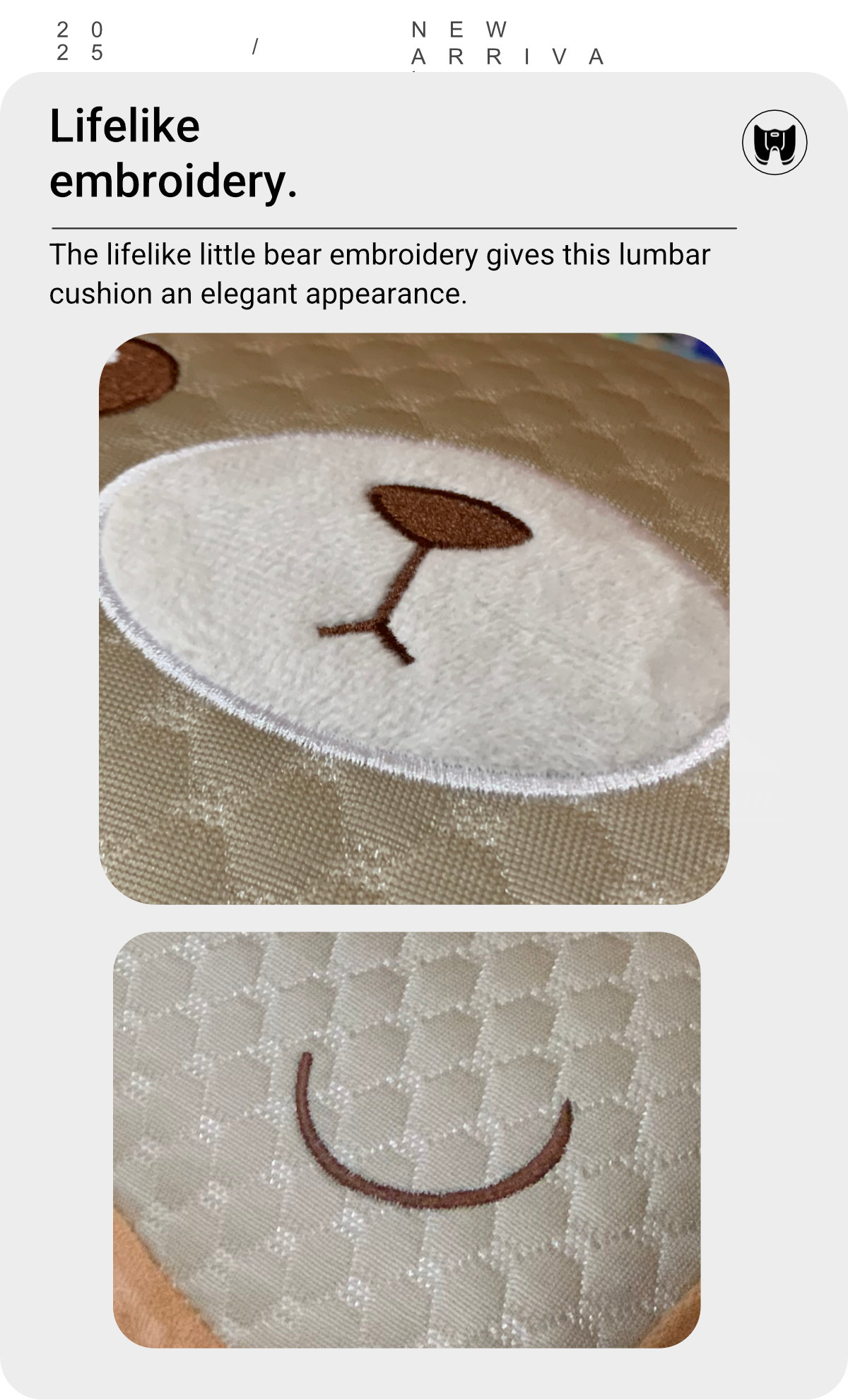 Cooling Fabric Lumbar Cushion-7